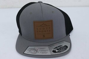 ★SCOTT スコット CAP LEATHER PATCH CRAY サイクルキャップ 未使用品