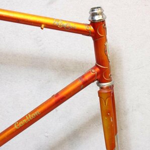 □carlton cycles worksop カールトン クロモリビンテージフレーム 575mm(C-T) ジャンク品の画像3