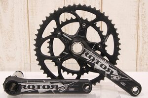 ★ROTOR ローター 3DF 172.5mm 52/36T 2x11s クランクセット BCD:110mm