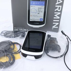 ★GARMIN ガーミン Edge EXPLORE 2 日本語対応 GPSサイクルコンピューター 美品の画像1