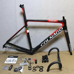 値下げ!! □COLNAGO コルナゴ V3-RS DISC カーボンフレーム UAE team emirates 2021年 500sサイズ 付属品多数 超美品の画像1