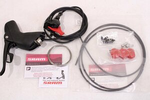 ★SRAM スラム RIVAl22 HRD 油圧ディスクブレーキ 左シフトレバー リアブレーキキャリパーセット 1800mm 未使用品