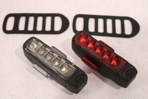 ☆LEZYNE レザイン STRIP DRIVE USB充電式 前後ライトセット