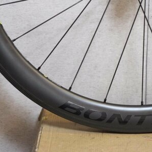 ○BONTRAGER ボントレガー Aeolus Pro 5 RIM シマノフリー 11s対応 クリンチャー チューブレス カーボンホイールセット 美品の画像6