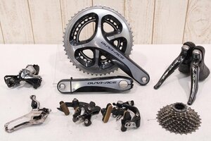 ★SHIMANO シマノ 9000シリーズ DURA-ACE 2x11s リムブレーキ グループセット 170mm 50/34T ダイレクトマウントブレーキ