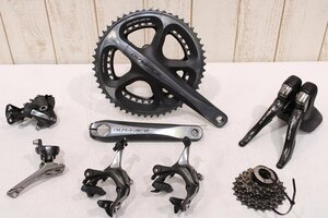 ★SHIMANO シマノ 7800シリーズ DURA-ACE 2x10s リムブレーキ グループセット 172.5mm 53/39T 美品