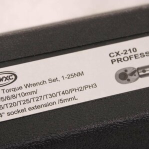 ★CXWXC CX-210 PROFESSIONAL トルクレンチセット 超美品の画像5