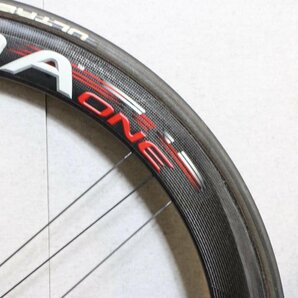 ○Campagnolo カンパニョーロ BORA ONE ナロー カンパフリー 11s対応 チューブラー カーボンホイールセット ブライトラベルの画像9