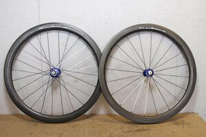 ○CHRISKING クリスキング ハブ FSEリム シマノ11s対応 クリンチャー 手組みカーボンホイールセット wheelbuilder.com製 美品