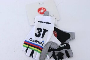 ▽CASTELLI カステリ WC AERO RACE GLOVE ハーフフィンガーグローブ Mサイズ 未使用品