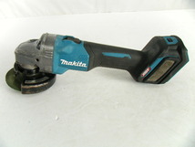 makita マキタ 40Vmax 100mm 充電式ディスクグラインダ 40V GA017G 本体のみ 中古_画像1