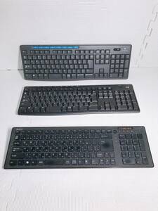 ★SONY ソニーLogicool ロジクール LogiTech ロジテック ワイヤレスキーボード 3種類 ブラック VGP WKB10 K275