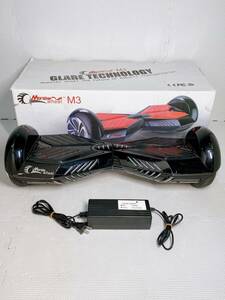 ◆MonsterWheel M3 GLARE TECHNOLOGY ホバーボード 電動スクーター バランススクーター RED 赤 LP-3620 Lithium Charger セグウェイ 電動