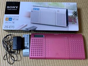 SONY ZS-E70(P) CD ラジオ