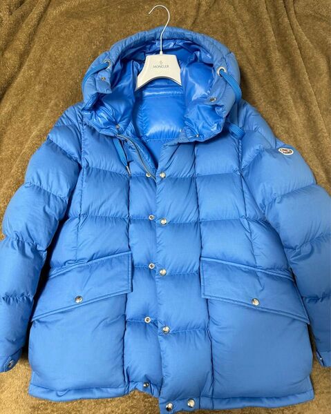 【美品】モンクレール MONCLER ダウンジャケット 水色 DISTタグ