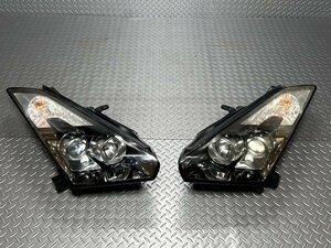 【中古】GT-R R35 前期 純正ヘッドライト左右セット ヘッドランプ ヘッドレンズ KOITO 100-63952 (22030262)