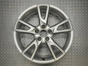 【中古1本】アウディ A6オールロードクアトロ 5アームセミYデザイン 純正 18x7J+38 5穴112 ハブ径66.5 球面座 4g9 071 498(23020214)