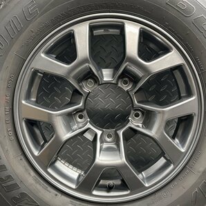 【中古】JB74Wジムニーシエラ 純正15x5.5J+5 5穴139.7 ブリヂストン デューラーH/T 684II 195/80R15 (24020103)の画像8