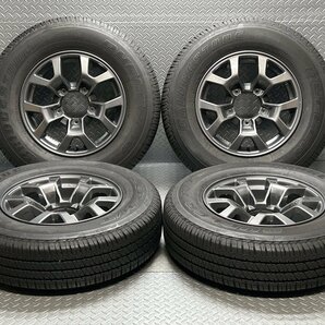 【中古】JB74Wジムニーシエラ 純正15x5.5J+5 5穴139.7 ブリヂストン デューラーH/T 684II 195/80R15 (24020103)の画像1