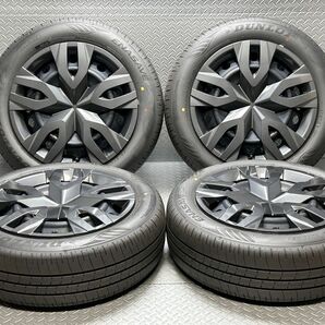 【新車外し】60系 プリウス 純正 17x6.5J 5穴114.3 ダンロップ エナセーブEC350+ 195/60R17 MXWH/ZVW/60/61/65 (23120141)の画像1