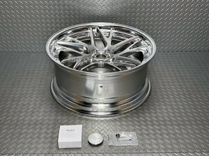 【新品4本セット】WORK GNOSIS CVX22x9.5J+25 5穴114.3 ワーク グノーシス ステップリムXL カラー：バフフィニッシュPP2 DISK：W(24020002)