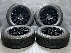 【中古】150系プラド 純正18x7.5J+25 6穴139.7 ミシュラン ラティチュードツアーHP 265/60R18 TRJ150W/GDJ151W ランクル (24020161)