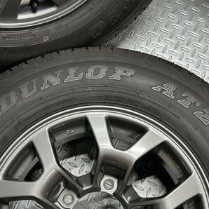 【中古】JB74Wジムニーシエラ 純正15x5.5J+5 5穴139.7 ダンロップ グラントレックAT20 195/80R15 DUNLOP GRANDTREK AT20 (24020077)の画像5