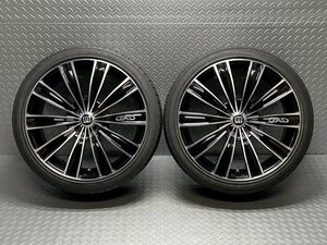 【中古2本】D.A.D 17x7J+45 4穴100 ヨコハマ エコスES300 205/40R17 YOKOHAMA ECOS ES300 (24030019)