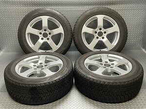 【中古】X3 F25/X4 F26等 ブリヂストン ブリザック 225/60R17 リンスピード RINSPEED 17x7.5J+34 5穴120 ハブ径72.3(23040167)$