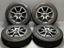 【中古】スタッドレス Verthandi PW-S8 14×5.5J+43 4穴100 ナンカン アイスアクティバAW1 165/70R14 ハブ径67 テーパー座 (23110005)$_画像1