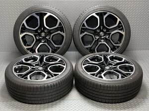 【中古】ZC33S スイフトスポーツ 純正17x6.5J+50 5穴114.3 ダンロップ ルマン ファイブ 205/45R17 スイスポ (24030041)$