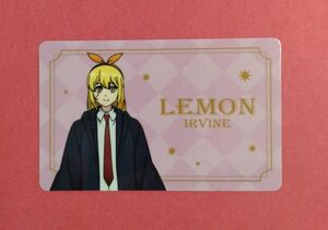 マッシュル　レモン・アーヴィントレーディングカードです。