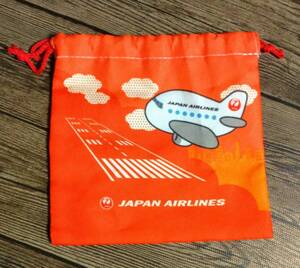 非売品 JAL 巾着袋