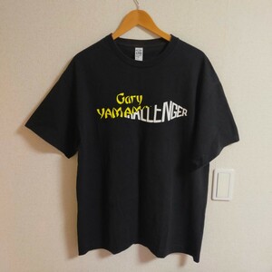 CHALLENGER チャレンジャー GARY YAMAMOTO ゲーリーヤマモト コラボ Tシャツ 半袖　ロゴ XL ブラック(黒）