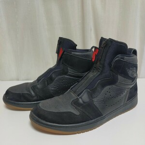 NIKE ナイキ AR4833-002 AIR JORDAN 1 HIGH ZIP エアジョーダン 1 ハイ ジップ ハイカットスニーカー 27cm ブラック(黒）