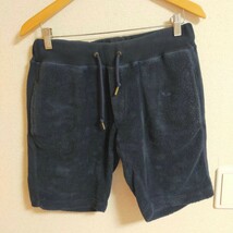 SAMURAIJEANS サムライジーンズ インディゴランダムジャガード ショートパンツ SJSP16-01 M インディゴブルー_画像3