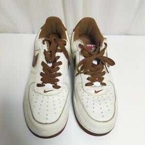 NIKE ナイキ 306509-121 NIKE AIR FORCE 1 LOW NYC エアフォース1 スニーカー 28㎝ ホワイト/バイソン-バーシティレッドの画像2