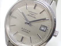 3175[T]LONGINESロンジン/ADMIRAL/アドミラル/自動巻き/メンズ腕時計/5スター/純正ブレス_画像3