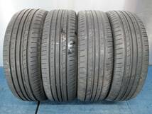 ★7-8分山★21年製★ ヨコハマBluEarth-A AE50 165/50R16　ダイハツ純正ホイール 16×4.5J +45 4H-100 4本セット タント・ムーブ等　E365_画像2