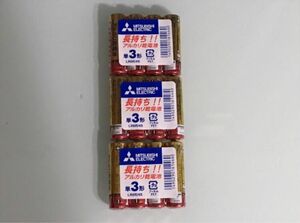 送料無料 4本入×3パック 三菱電機 単3形 アルカリ乾電池