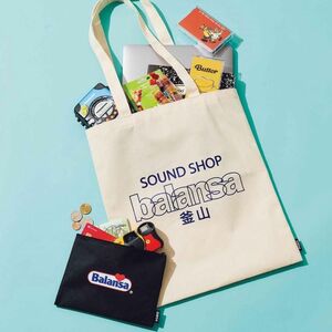 SOUND SHOP balansa特製 トートバッグ&ポーチセット