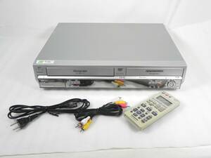 [R506]Panasonic/パナソニック VHS一体型DVDレコーダー DMR-E75V リモコン付 動作OK