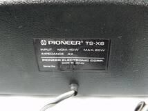 [R538]Pioneer/パイオニア ロンサムカーボーイ ボックススピーカー ペア TS-X6_画像6