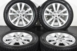 ☆レクサス CT 純正 16インチ☆PCD100 6J +45☆ダンロップ ウィンターマックス WM01☆205/55R16☆プリウス カローラツーリング☆