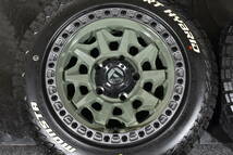 ☆FUEL OFFROAD AG69 COVERT 16インチ☆PCD139.7 8J -10☆MONSTA RT HYBRID☆215/65R16C☆ジムニー JB64 JB74 シエラ ビードロック風☆_画像4