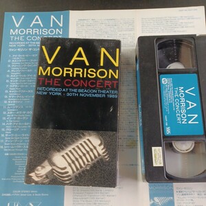 VHS-13] Van *molison| The * concert videotape 