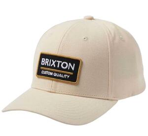 Brixton Palmer Proper MP Snapback Hat Cap Whitecap キャップ