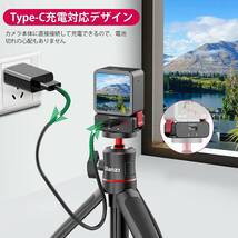 Ulanzi DJI Action 2用 OA-13パワーサプライ磁気アダプターマウント 三脚用 耐衝撃性 1/4ネジ穴 Gopro専用三脚コネクター付き アルミ製_画像4