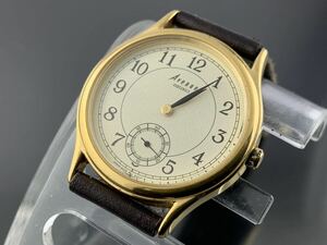 [A1292]1円～☆メンズ腕時計 クォーツ SEIKO セイコー スモセコ アベニュー AVENUE 2G28-6030 動作品