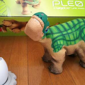 【希少 稼働! PLEO 恐竜 ロボット 新品バッテリー付き 皮膚裂け無し プレオ AIBO好きにも UGOBE BDL ①】の画像7